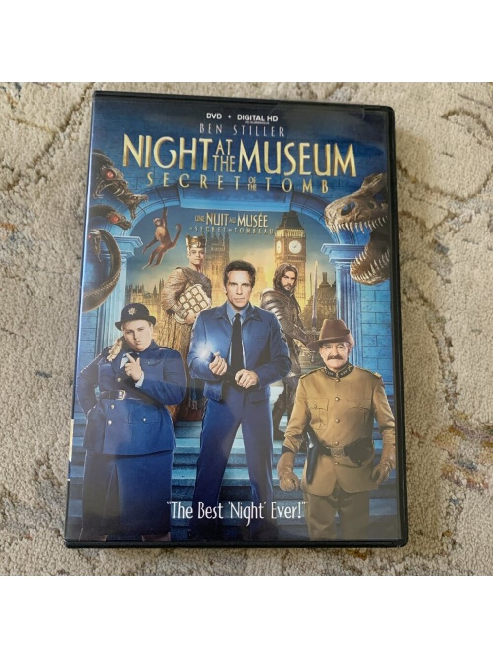 Night at the Museum: Secret of the Tomb (DVD, 2015, Canadian)